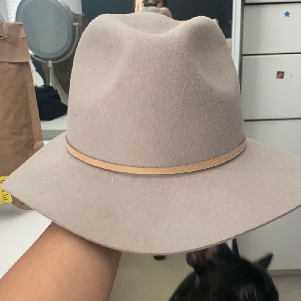 BRIXTON WESLEY WOOL FEDORA